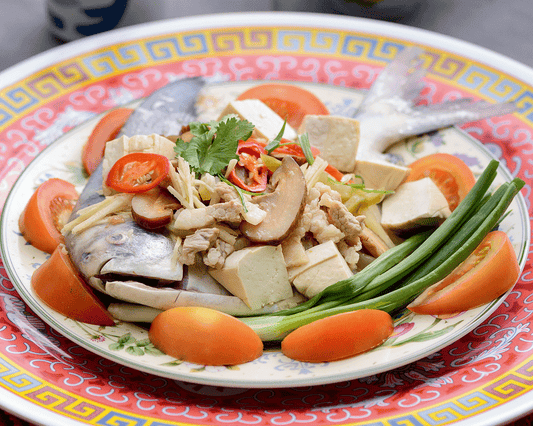 潮州蒸斗鲳 Steamed Chinese Pomfret - Fish Club