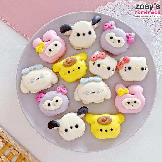 Zoey's Homemade Cute Sanrio Bun / 三丽鸥馒头 - 12pcs