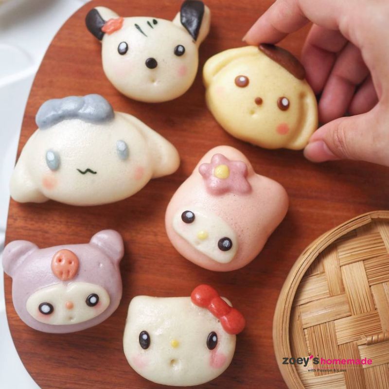 Zoey's Homemade Mini Sanrio Bun / 迷你三丽鸥馒头 -300g (20pcs)