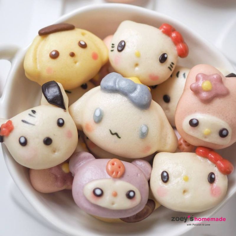 Zoey's Homemade Mini Sanrio Bun / 迷你三丽鸥馒头 -300g (20pcs)