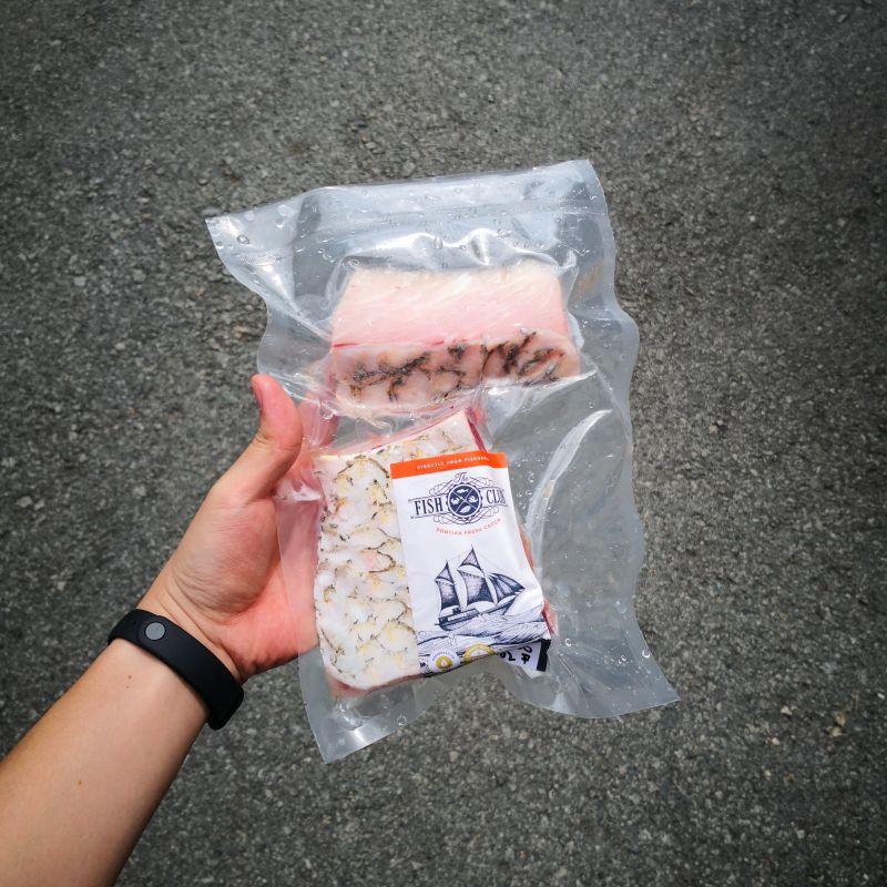 Indian Threadfin (Local Wild Caught) Fillet / 黑午(本地野生)厚片 - 200g ***