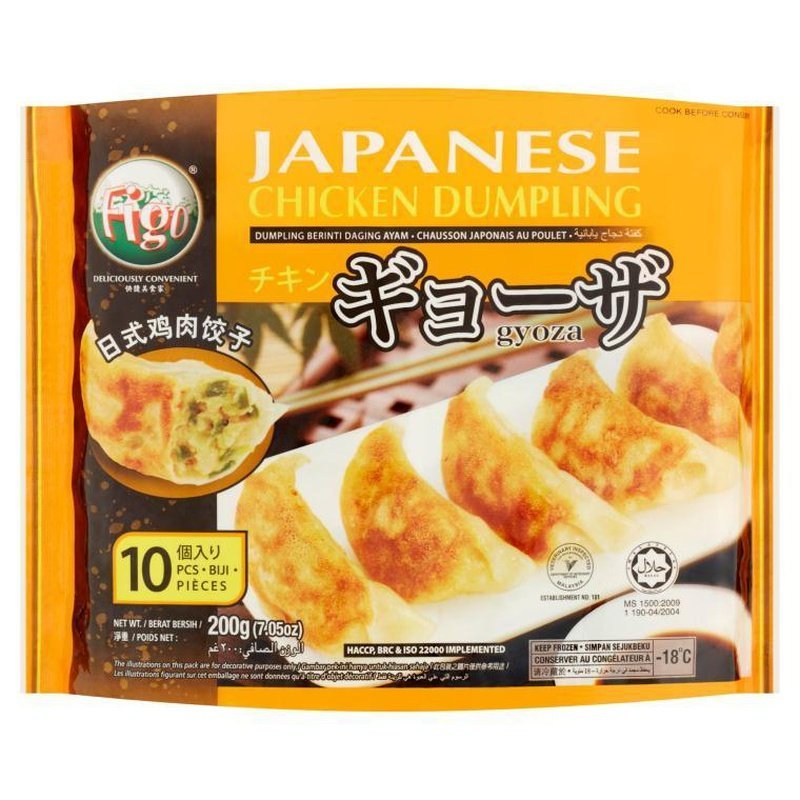 FIGO Japanese Chicken Dumpling / 日式鸡肉锅贴 - 200g - Fish Club
