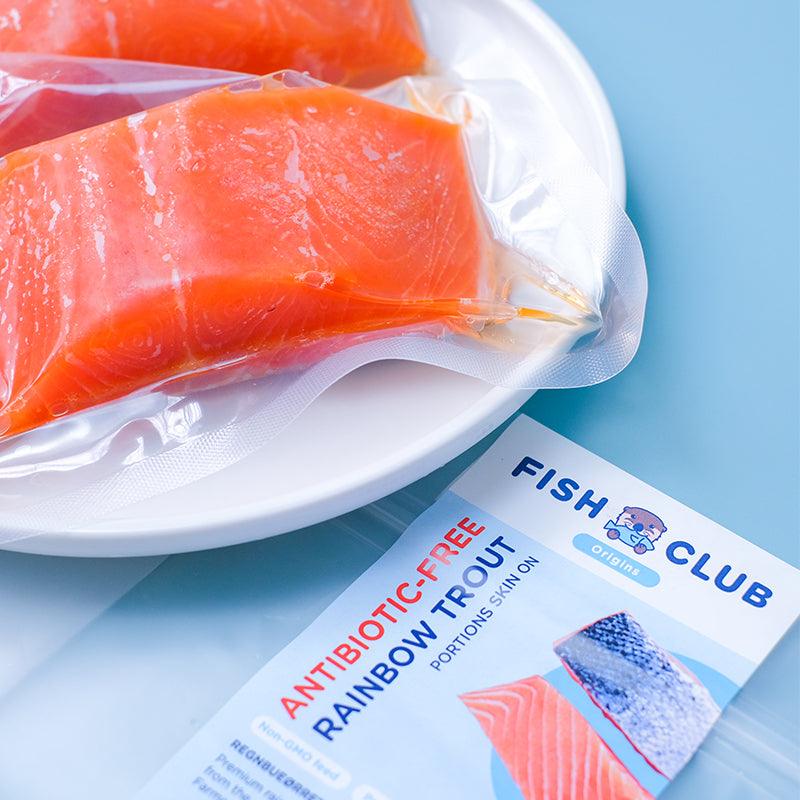 Fish Club Origins' Antibiotic-Free Norwegian Rainbow Trout - Fish Club