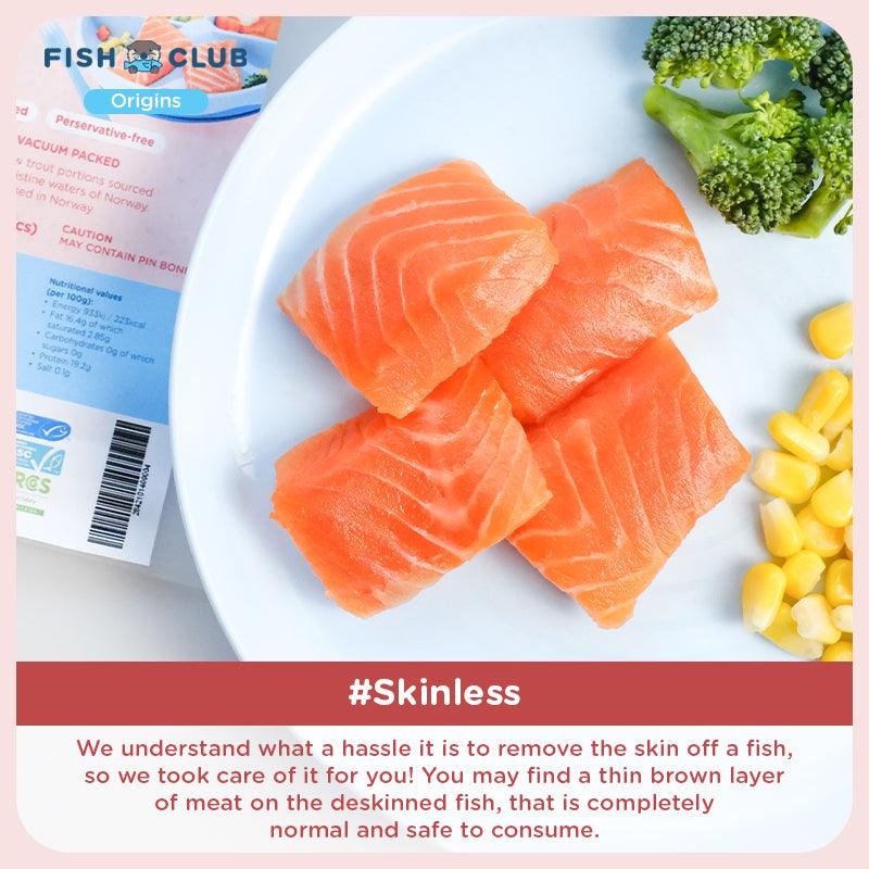 Fish Club Norwegian Rainbow Trout (Baby Cut) - Fish Club