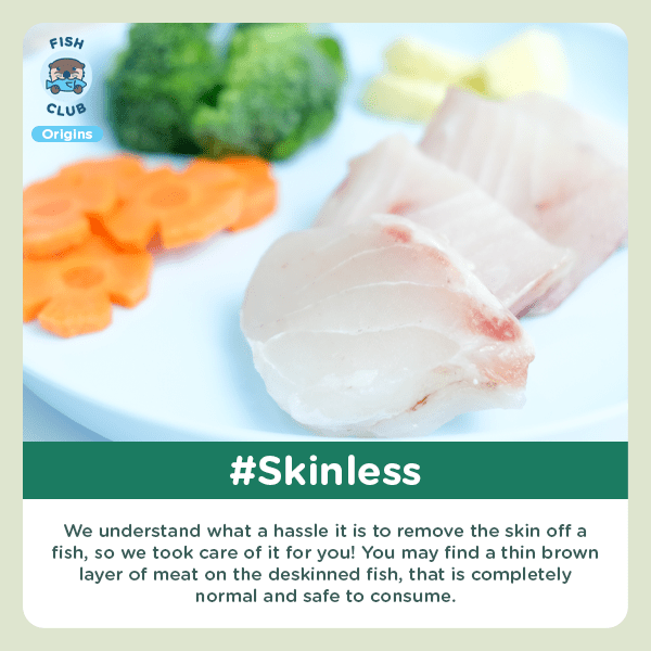 Fish Club Origins' Sea Farmed Seasonal Fish (Baby Cut) (200g) - Fish Club