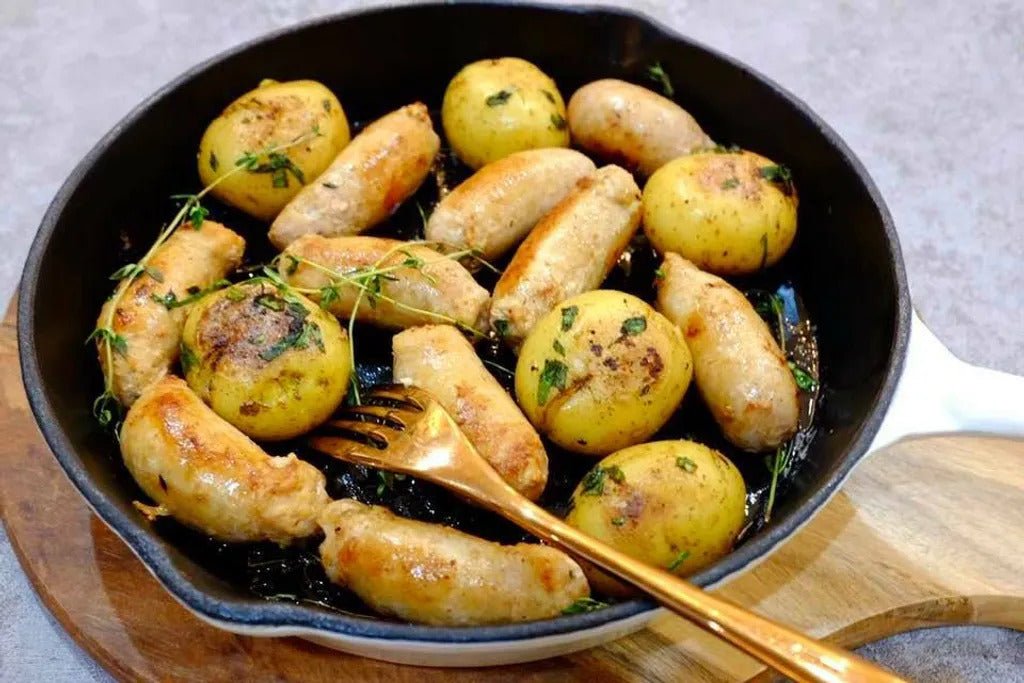 Lily's Homemade Smoky Cocktail Sausage / 烟熏小香肠 - 400g (10pcs)