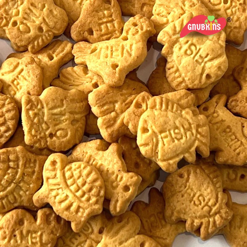Milky Animal Cookies With Prebiotics / 牛奶味动物饼干(含益生元) - 100g - Fish Club