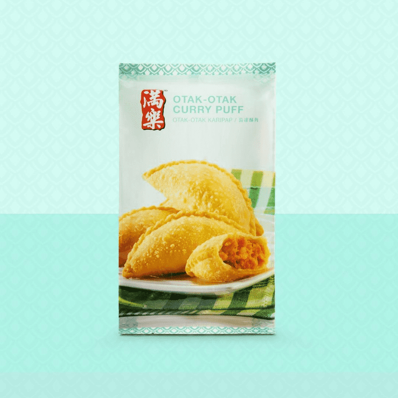 MUARIA Otak-Otak Curry Puff / 满乐乌达咖喱角 - 8pcs - Fish Club