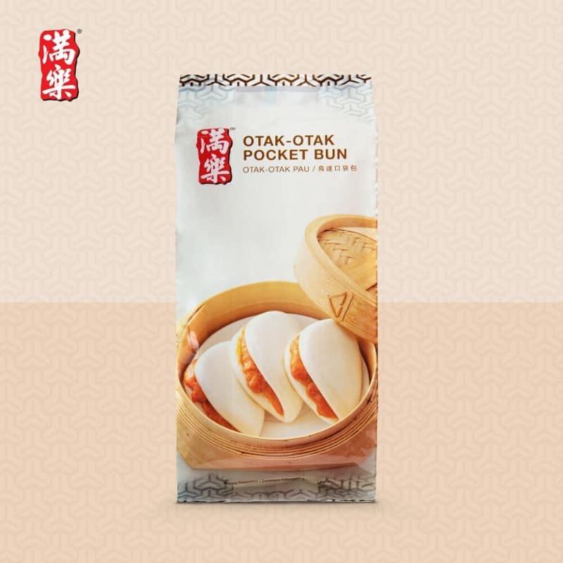 MUARIA Otak-Otak Pocket Bun / 满乐乌达包 - 270g (6pcs) - Fish Club