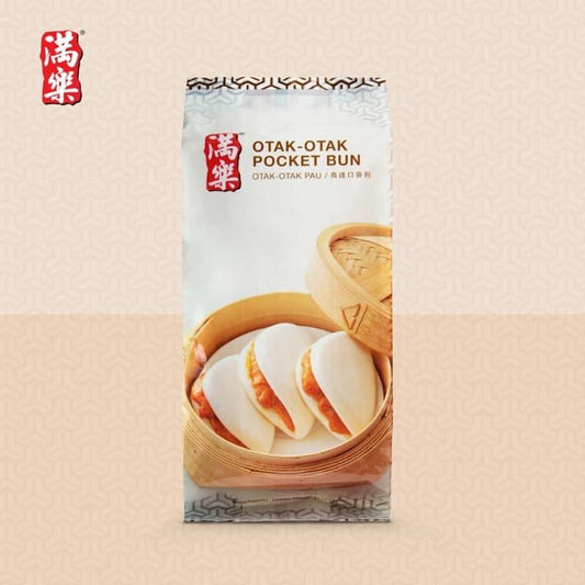 MUARIA Otak-Otak Pocket Bun / 满乐乌达包 - 270g (6pcs) - Fish Club
