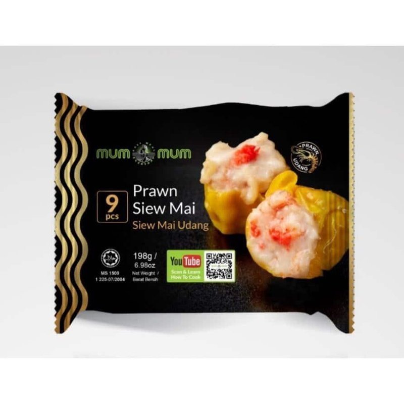 Mum Mum Prawns Siew Mai / 虾肉烧卖 - 198g (9pcs) - Fish Club