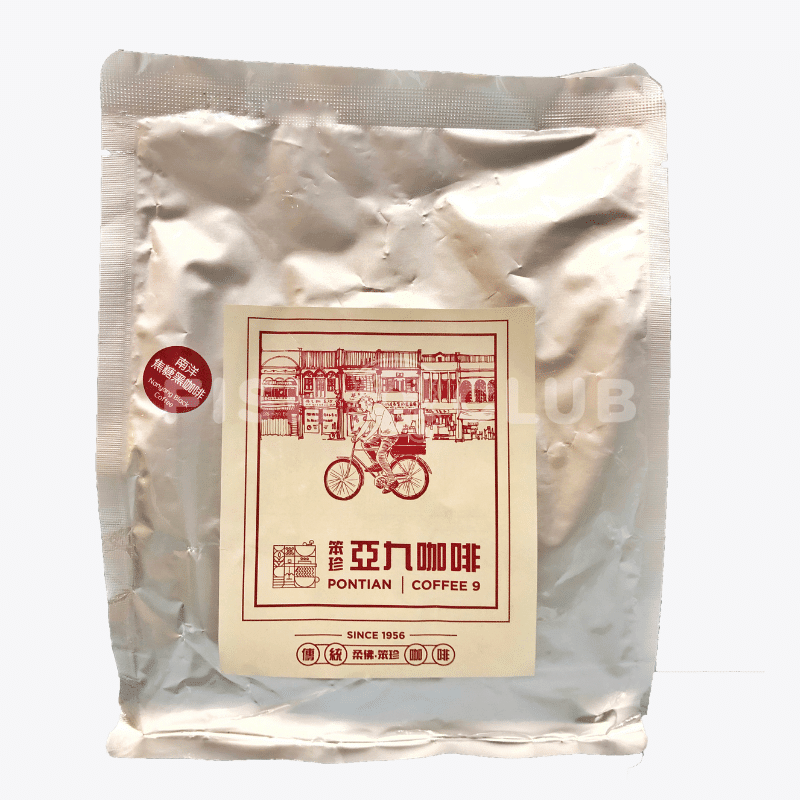 Pontian Coffee 9 Ground Coffee / 笨珍亚九咖啡粉 - 500g - Fish Club