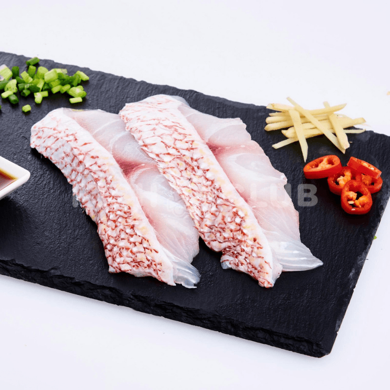 Red Snapper (Pontian Wild) Slices / 红鱼(笨珍野生)薄片 - 200g - Fish Club