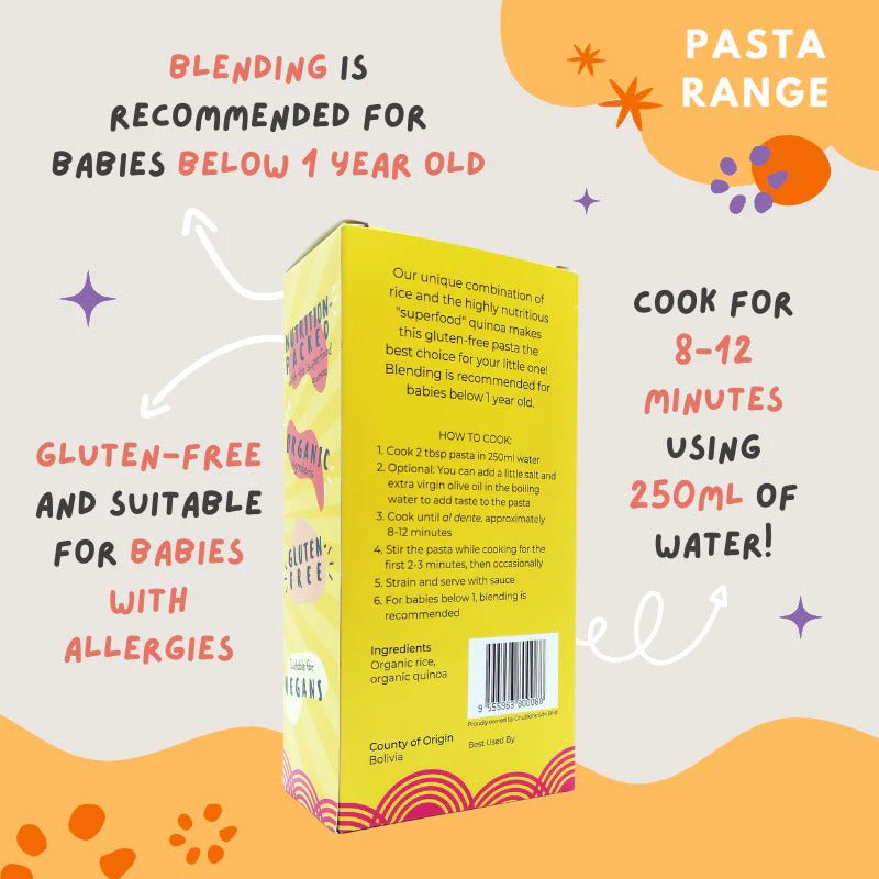 Rice & Quinoa Pasta (Gluten-Free) / 有机无麸质米藜意大利面 - 125g - Fish Club