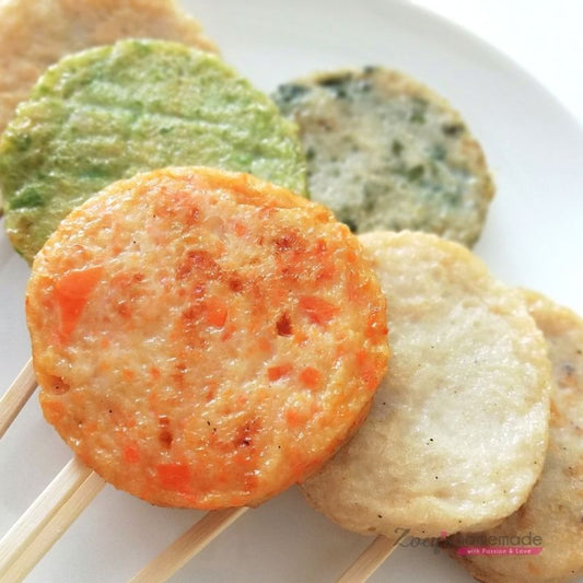 Zoey's Homemade Healthy Fish Cake Pop / 健康鱼饼棒 - 280g (6pcs) - Fish Club