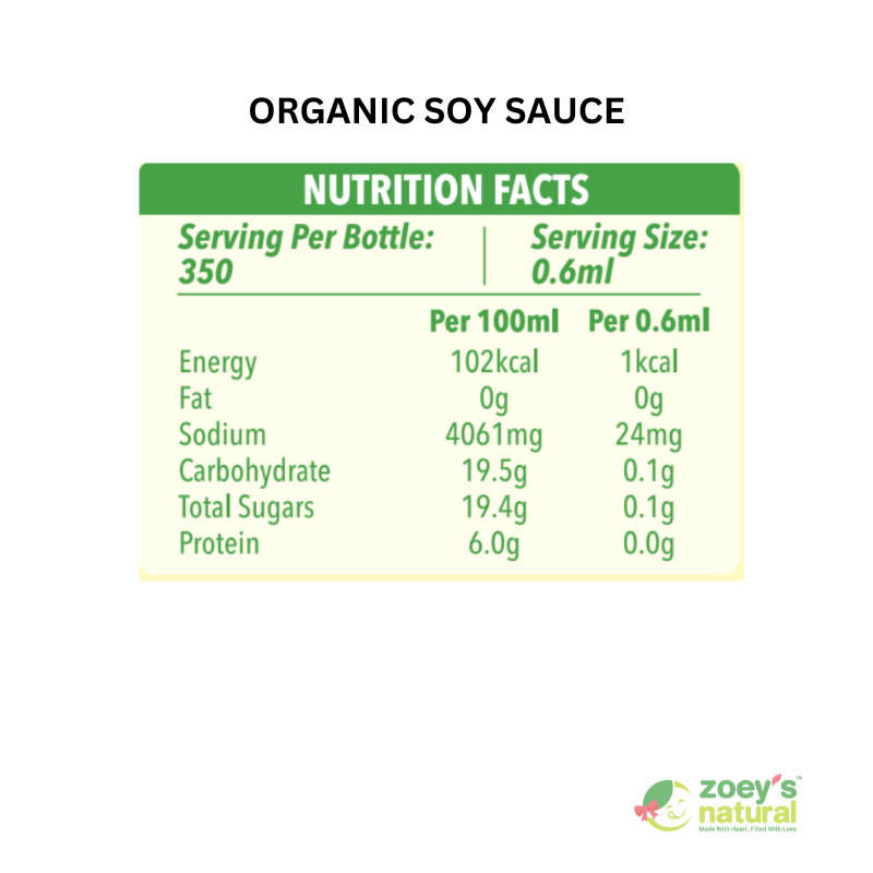 Zoey's Homemade Organic Soy Sauce / 有机酱油 - 210ml - Fish Club