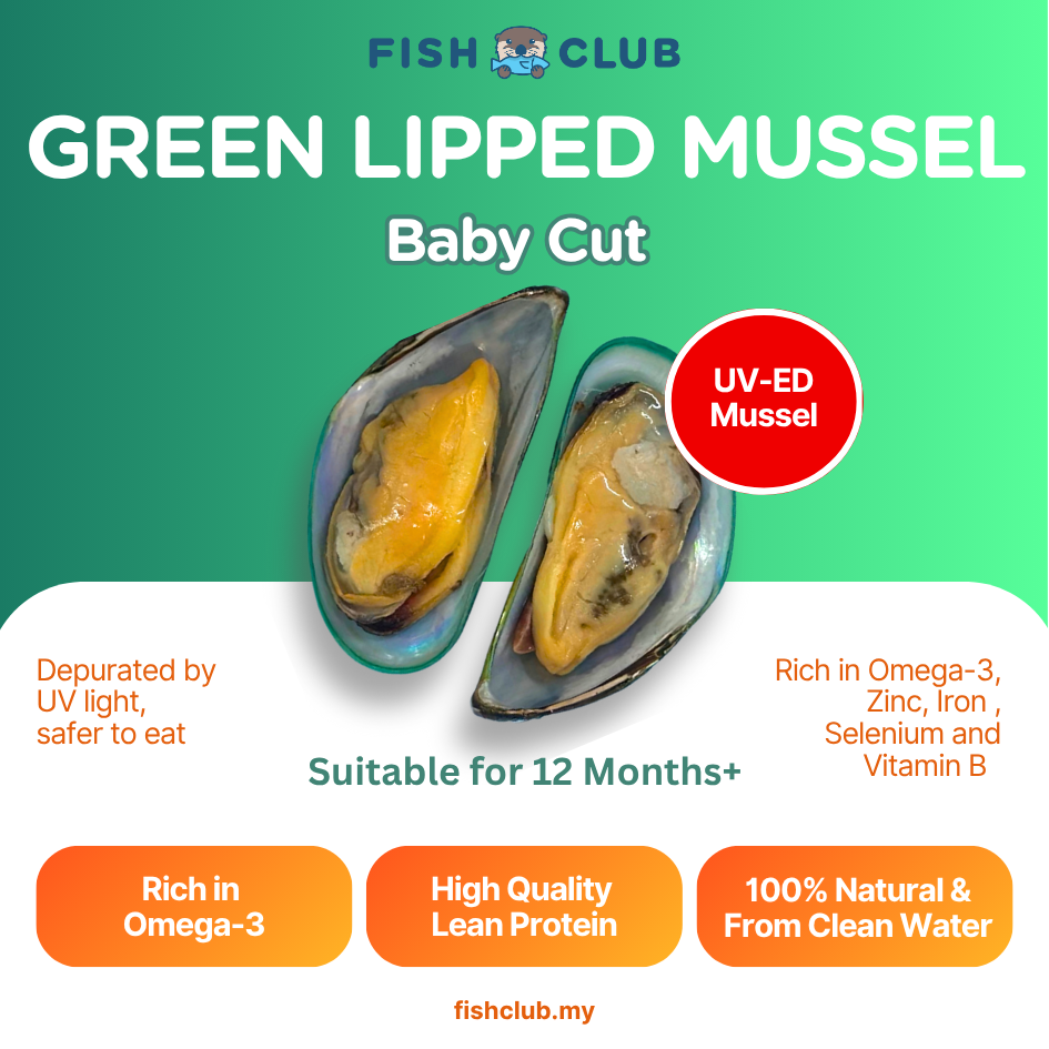 (Sample Kit) Fish Club Origins’ Green Lipped Mussel (Baby Cut)