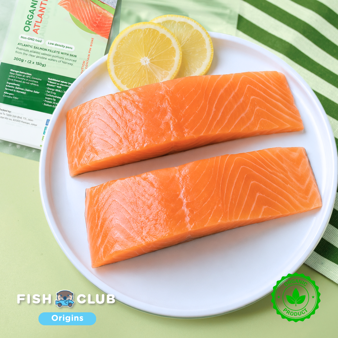 Fish Club Origins' Organic Norwegian Atlantic Salmon Fillet