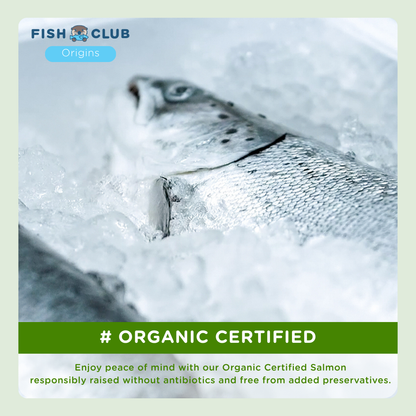 Fish Club Origins' Organic Norwegian Atlantic Salmon Fillet