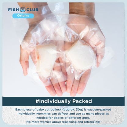 Fish Club Origins' Canadian Alaska Pollock 加拿大青鳕鱼 (Baby Cut) (200g)