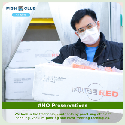 Fish Club Origins’ Organic Atlantic Salmon (Baby Cut)