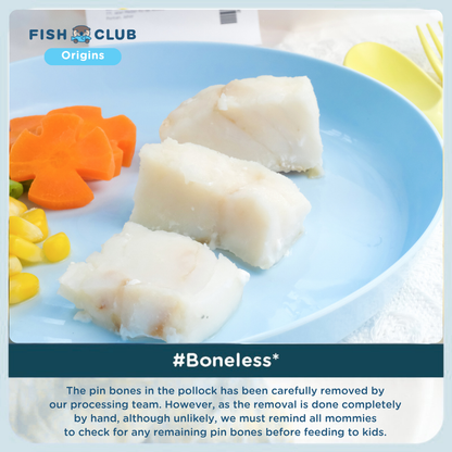 Fish Club Origins' Canadian Alaska Pollock 加拿大青鳕鱼 (Baby Cut) (200g)