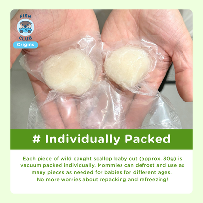 Fish Club Origins' Wild Caught Seasonal Seafood 野生海鲜系列 (Baby Cut) (200g)