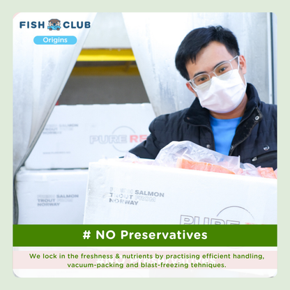 Fish Club Origins' Organic Norwegian Atlantic Salmon Fillet
