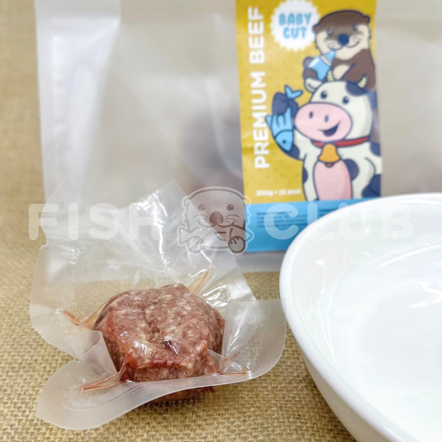 Fish Club x Gingyu Beef Minced Meat (Baby Cut) - 200g (6pcs)