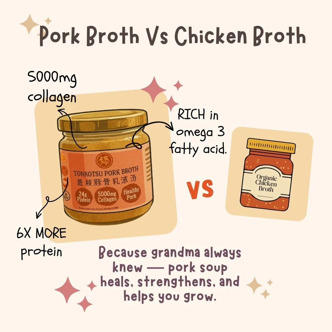 Classic Organic Pork Broth / 有机猪骨汤 (210ml)