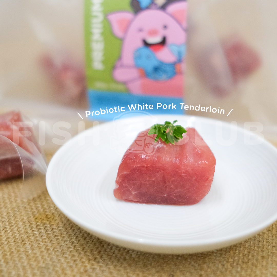 Fish Club x Berkcious Probiotic White Pork Tenderloin (Baby Cut) - 200g (6pcs)