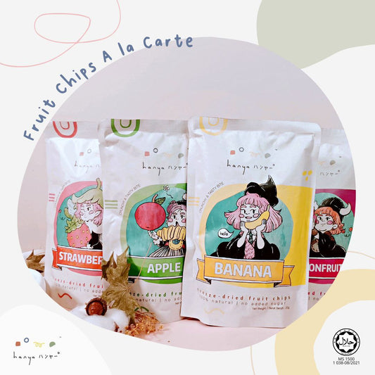 Hanya Freeze Dried Fruit Chips / 水果冻干脆片 (3 Flavour) - 20g