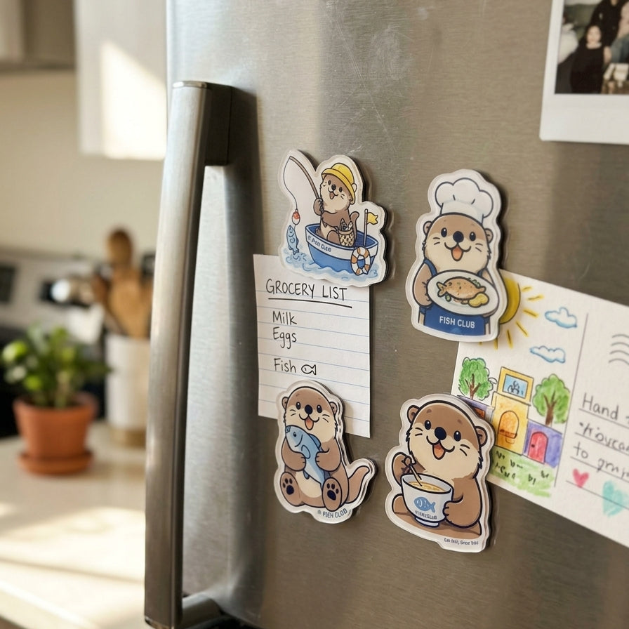 [Baby Set Gift] PonPon Freezer Magnet