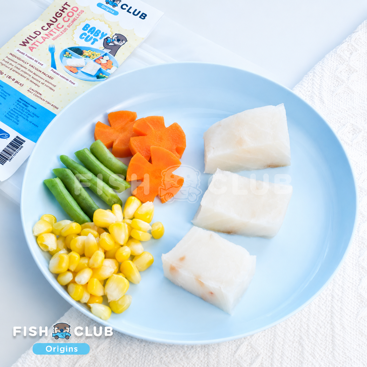Fish Club Origins' Norwegian Atlantic Cod 挪威大西洋鳕鱼 (Baby Cut)