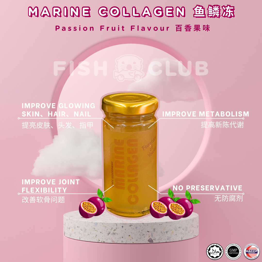 Marine Collagen (Passion Flavor)/ 鱼鳞冻 70ml (百香果口味)