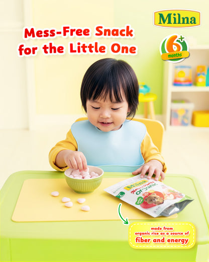 Milna Nature Puffs Organic (3Flavour) / 有机米饼 - 15g