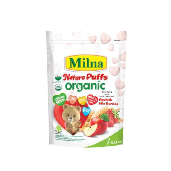 Milna Nature Puffs Organic (3Flavour) / 有机米饼 - 15g