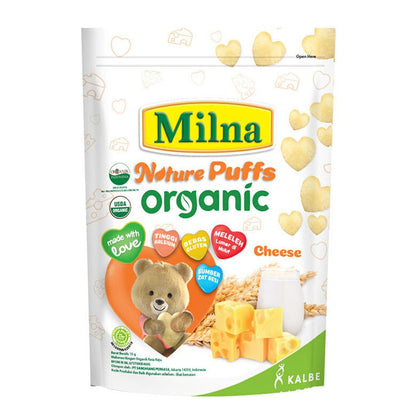 Milna Nature Puffs Organic (3Flavour) / 有机米饼 - 15g