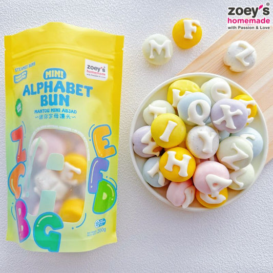 Zoey's Homemade Mini Alphabet Bun / 迷你字母馒头 - 200g