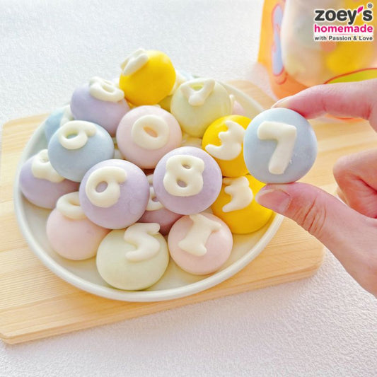 Zoey's Homemade Homemade Mini Numeric Bun / 迷你数字馒头 (200g)
