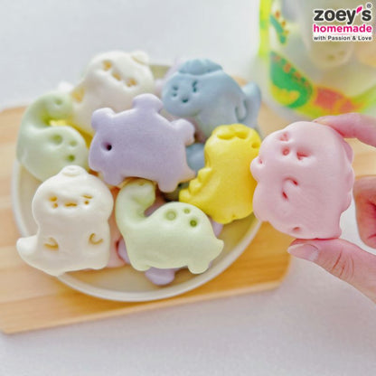 Zoey's Homemade Dinosaur Bun / 迷你恐龙馒头 - 200g