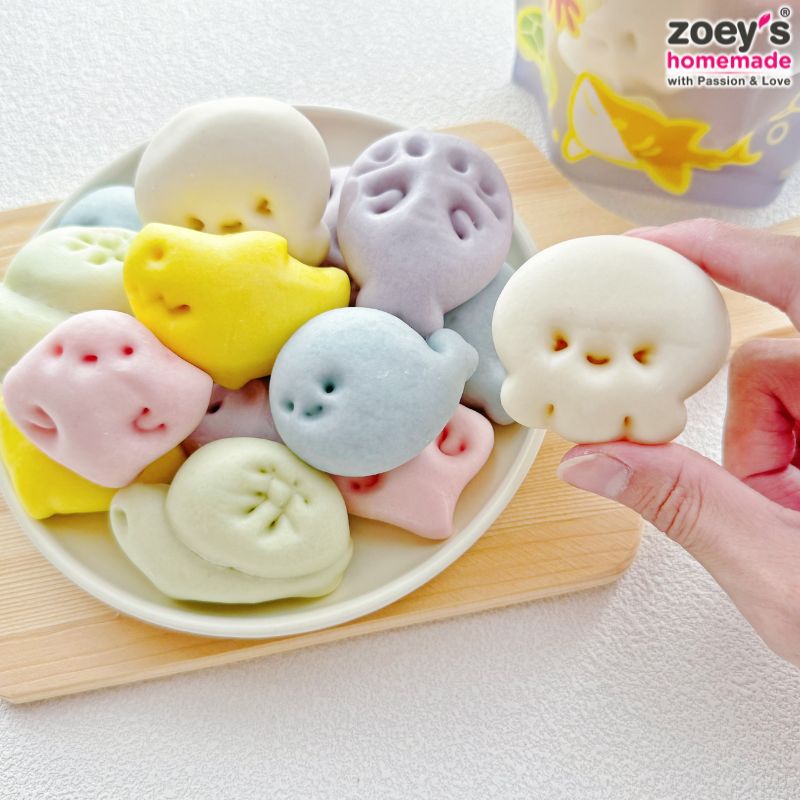 Zoey's Homemade Mini Sea Animal Bun / 迷你海洋动物馒头 - 200g