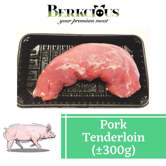 Berkcious Probiotic White Pork - Tenderloin / 益生白猪-梅肉 (300g) - Fish Club
