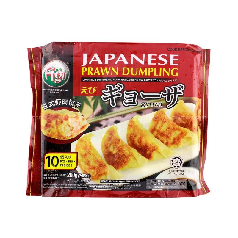 FIGO Japanese Prawn Dumpling / 日式鲜虾锅贴 - 200g - Fish Club