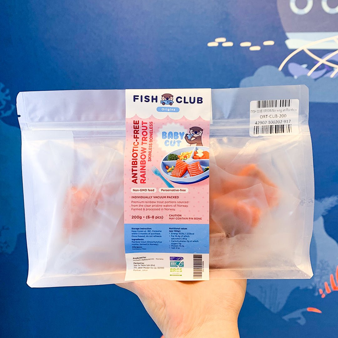 Fish Club Origins’ Antibiotic-Free Norwegian Rainbow Trout (Baby Cut) - Fish Club