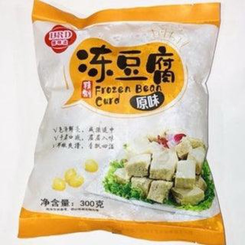 HRD Frozen Beancurd / 冻豆腐 - 300g - Fish Club