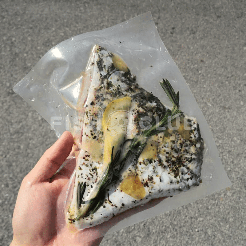 Lemon & Herbs Barramundi Fillet / 柠香金目鲈鱼厚片 - 200g - Fish Club