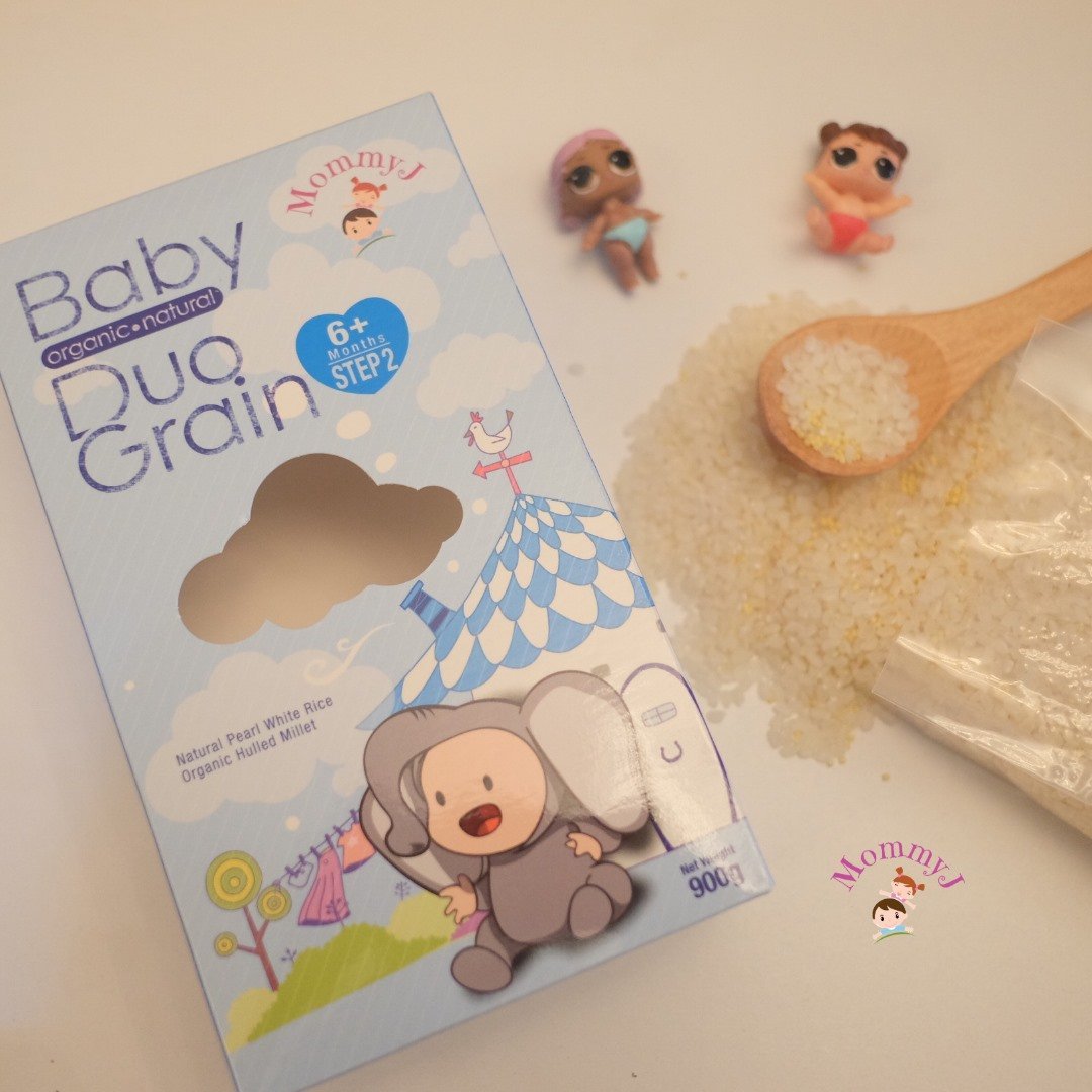 MommyJ Baby Organic Grains (5 Steps) / 宝宝健康营养米 (5个步骤) - Fish Club