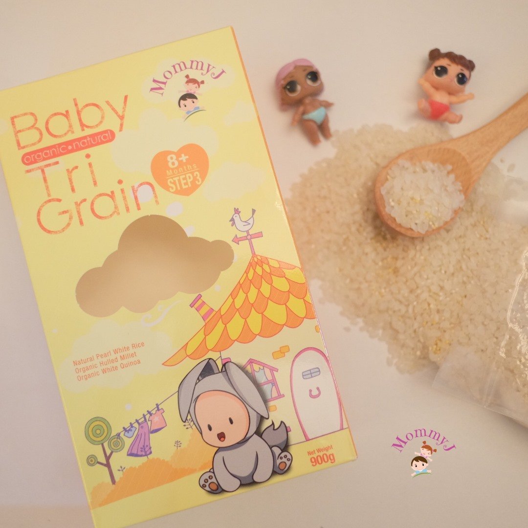 MommyJ Baby Organic Grains (5 Steps) / 宝宝健康营养米 (5个步骤) - Fish Club