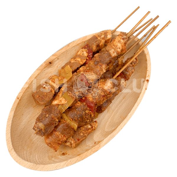 MW Pork Skewers with Bell Peppers (3 Flavours) / 彩椒猪肉串 (3种口味) - 10pcs - Fish Club